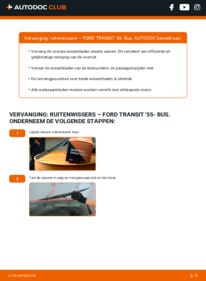 Vervanging uitvoeren: Ruitenwissers K-40 1.5 FORD TRANSIT '55- Bus
