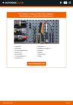 Stap-voor-stap PDF-handleidingen over het veranderen van MERCEDES-BENZ 190 (W201) Stabilisatorstang Rubbers