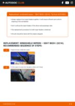 SEAT Ibiza I Hatchback (021A) 1989 repair manual and maintenance tutorial