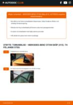 Den professionella guiden för att byta Strålkastarglödlampa på din Mercedes Citan Skåpbil 108 CDI 1.5 (415.601, 415.603)