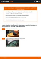 Mercedes Citan Mixto 111 CDI (415.603, 415.605) hibaelhárítási szerelési kézikönyv