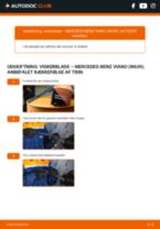 Den professionelle guide til udskiftning af Viskerblade på din Mercedes Viano W639 CDI 2.2 (639.711, 639.713, 639.811, 639.813, 639.815)