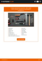Manuální PDF pro údržbu Corsa Utility Pick-up 1.4