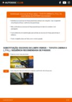 Manual online sobre a substituição de Escovas de para brisa em TOYOTA CARINA II (_T15_)