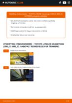TOYOTA LITEACE Wagon (YM2_, CM2_, KM2_) reparasjon og vedlikehold håndbøker
