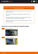 PDF manuale di sostituzione: Filtro antipolline TOYOTA CELICA (ST20_, AT20_) carbone attivo e antibatterico