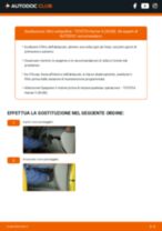 Sostituzione Filtro Antipolline carbone attivo e biofunzionale TOYOTA HARRIER: tutorial PDF passo-passo