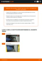 Manual online sobre el cambio de Filtro de cabina por su cuenta en TOYOTA YARIS VERSO (_NLP2_, _NCP2_)