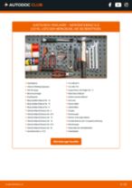 MERCEDES-BENZ CLS (C219) Radlager: Schrittweises Handbuch im PDF-Format zum Wechsel