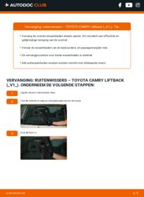 Vervangen: Ruitenwissers 2.0 (SV11_) Camry V10 Liftback