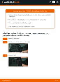 Jak provést výměnu: List stěrače Camry I Sedan (_V1_) 1.8 (SV10_)
