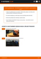 Vaiheittainen PDF-opas: kuinka vaihtaa KIA Bongo III Bus -mallin Pyyhkijänsulat