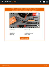 Jak provést výměnu: Olejovy filtr B8 Sedan (E21) 4.6