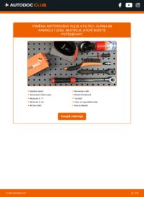 Jak provést výměnu: Olejovy filtr B8 Cabrio (E36) 4.6