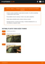 Kaip pakeisti ir sureguliuoti Stiklo valytuvai HYUNDAI GRANDEUR: pdf pamokomis