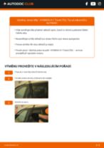Instalace List stěrače HYUNDAI H-1 Travel (TQ) - příručky krok za krokem