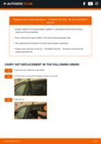 Step by step PDF-tutorial on Indicator Bulb Hyundai Trajet Van replacement