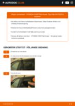 Steg-för-steg-guide i PDF om att byta Torkarblad i HYUNDAI H350 Platform/Chassis