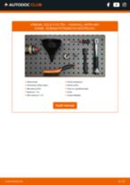 Podrobný PDF tutorial k výmene VAUXHALL Astra Mk1 Kombi Olejový filter