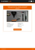 Kā nomainīt Eļļas filtrs VAUXHALL Carlton Mk3 Kombi (V87) - instrukcijas tiešsaistes