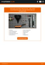 OPEL CORSA B Box (73_) Motorölfilter: Tutorial zum eigenständigen Ersetzen online