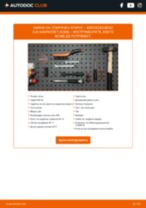 Онлайн ръководство за смяна на Спирачни апарати в MERCEDES-BENZ CLK Convertible (A208)
