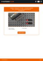 Podrobný PDF tutorial k výmene CITROËN BX Break (XB-_) Vzduchový filter