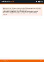 hinten und vorne Stoßdämpfer MERCEDES-BENZ VITO / MIXTO Kasten (W639) | PDF Wechsel Tutorial