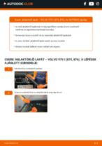 Hogyan végezzek Ablaktörlő cserét V70 III Van / Kombi (135) 2.4 D4 autómban? Lépésről-lépésre útmutatók