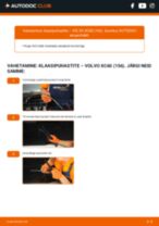 VOLVO XC60 Klaasipuhastajad vahetus: tasuta pdf