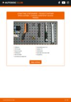 Bytte Støtdemper bak PEUGEOT PARTNER Platform/Chassis: handleiding pdf