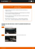 Probiere unsere detaillierten PDF-Anleitungen zur Wartung und Reparatur am TOYOTA COROLLA Saloon (_E12J_, _E12T_) aus