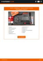 Online-ohjekirja, kuinka vaihtaa Etujarrupalat ja takajarrupalat SKODA SUPERB Estate (3V5) -malliin