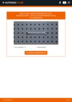 PDF manual sobre mantenimiento MERCEDES-BENZ EQV