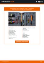 Schimbare Cablu frana de mana: pdf instrucțiuni pentru MERCEDES-BENZ 190