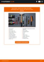 Instrucțiunile online gratuite cum să reparatii Cablu frana de mana MERCEDES-BENZ 190 (W201)