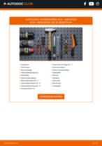 MERCEDES-BENZ 190 (W201) Handbremsbeläge: Schrittweises Handbuch im PDF-Format zum Wechsel