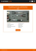 PDF replacement tutorial: Glow plug MERCEDES-BENZ E-Class Platform / Chassis (VF210)
