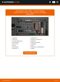 Vervanging uitvoeren: Wiellager 1.8 VVT-i (ZRT271_) Toyota Avensis T27