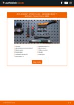 How to change Spark plug set iridium and platinum on MERCEDES-BENZ T1 Bus (601) - manual online