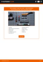 DIY MERCEDES-BENZ change Spark plug leads - online manual pdf