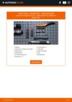 Trin-for-trin PDF-tutorial om skift af MERCEDES-BENZ KOMBI Estate (S123) Tændkabler