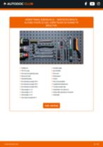 Online manual til udskiftning på egen hånd af Hovedleje på SL R129
