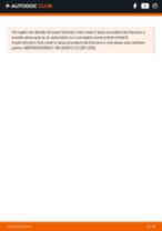 Manualul online pentru schimbarea Saboti frana de mana la MERCEDES-BENZ C-CLASS Coupe (CL203)