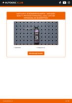 MERCEDES-BENZ T1 Platform/Chassis (602) Abblendlicht-Glühlampe: Schrittweises Handbuch im PDF-Format zum Wechsel