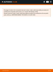 Sostituzione di Ganasce Freno a Mano Mercedes CL203 C 220 CDI 2.2 (203.706)