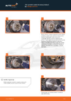 Profesionální průvodce výměnou součástky Brzdové Destičky na tvém autě Honda CR-V III 2.2 i-DTEC 4WD (RE6)